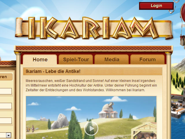 Screenshot Ikariam